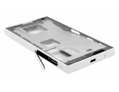 Repuesto Marco Frontal Sony Xperia Z5 Compact Blanco