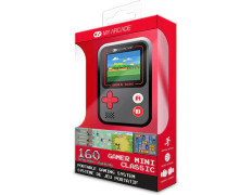 MY ARCADE GAMER MINI NEGRA/ROJA (160 GAMES)