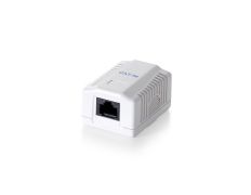 ROSETA DE SUPERFICIE RJ45 CATEGORÍA 5e HEMBRA 1 - EQUIP