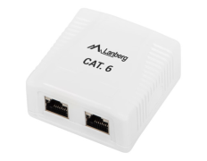 Conector Rj45 Categoría 6 Ftp Lanberg Os6-0002-w