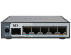 Router y Modem MikroTik E60iUGS hEX (ver 2025)