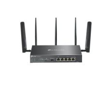 Router TP-LINK ER706W-4G Gigabit AX3000 VPN con Ranura NanoSIM 4G, 1P SFP, 5P RJ45 y Mesh WiFi Omada