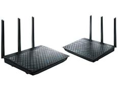 Router Wireless ASUS RT-AC66U (Pack x2) Negro