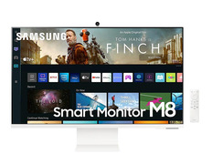 Samsung Smart Monitor M8 S32BM801UU 32" 4K / Smart TV/ Multimedia / Blanco