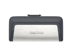 Tarjeta SanDisk Ultra Dual USB-C/USB 3.2 128 GB - Negro/Plata