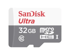 SanDisk MicroSD 32GB Ultra UHS-I + Adaptador Clase 10