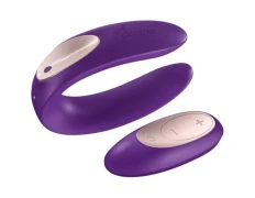 Satisfyer Partner Plus Remote Violeta - Vibrador Doble Estimulación
