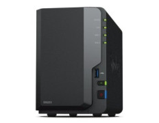 SERVIDOR NAS SYNOLOGY DISK STATION DS223 2GB 3xUSB3.2 2 BAHIAS Realtek RTD1619B