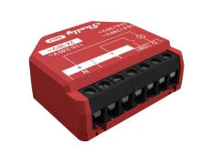 Relé Inteligente WiFi Shelly 1PM Gen3 Rojo