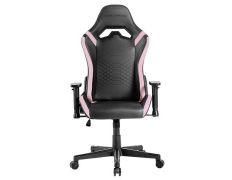 Silla Gamer Mars Gaming Negra - Detalle Rosas - Brazos Regulables - Reclinable 135
