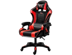 Silla Gaming PowerGaming Negro y Rojo - Comodidad y Estilo para Jugadores