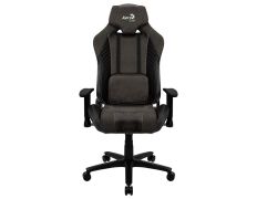 Silla Gaming Aerocool Baron Iron Black Aerosuede