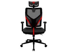 Silla Gaming Ergonomica ThunderX3 YAMA 1 - Negro/Rojo