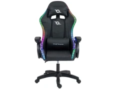 Silla PowerGaming Negro LED RGB - Perfecta para Videojuegos