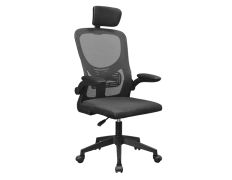 Silla Ergonómica Mars Gaming MGCERGOPLUSBK Negro - Malla Transpirable con Reposacabezas y Reposabrazos
