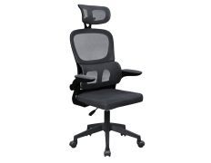 Silla Ergonómica Mars Gaming con Malla Transpirable y Soporte Lumbar Gris