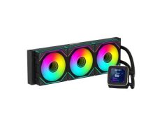 Sistema de Refrigeración Líquida ABYSM Oceanic LCD 360 Negro ARGB Triple Fan