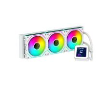 Sistema de Refrigeración Líquida ABYSM AB336012 Oceanic LCD 360 White ARGB