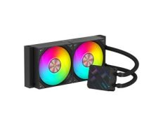 Sistema de Refrigeración Líquida ABYSM AB324013 Oceanic Tide 240 Negro ARGB Dual Fan Intel AMD