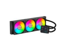 Sistema de Refrigeración Líquida ABYSM Oceanic Tide 360 Black ARGB Triple Fan Intel AMD