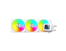 Sistema de refrigeración líquida Mars Gaming MLVISON360W Blanco - Pantalla LCD - RGB