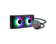Sistema de Refrigeración Líquida Unyka Aquastorm 240 - 2x120mm 1800RPM ARGB Pantalla Iluminación