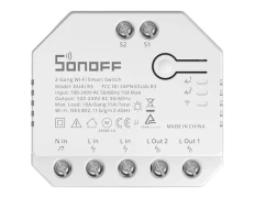 Sonoff Dual R3 Blanco WiFi - Switch Inteligente