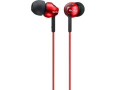 Sony MDR-EX110AP Auriculares con Cable Rojo