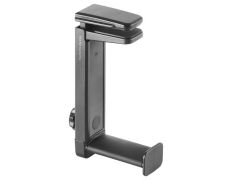 SOPORTE AURICULARES MARS GAMING MHH2 BLACK: INSTALACIÓN DEBAJO O ENCIMA MESA