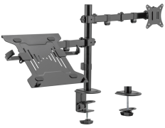 SOPORTE MONITOR EWENT HASTA 32" + SOPORTE PORTATIL HASTA 15.6"