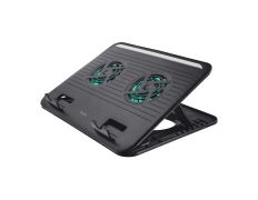 Tienda | Base de Refrigeración Trust Cyclone con 2 Ventiladores | Soporte para Portátil de hasta 16"