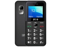 Spc Fortune 2 Pocket Edition 4G, Letras Grandes, Mensajes SOS - Teléfono Móvil Negro