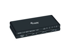 SPLITTER HDMI 2.0 ULTRASLIM 2 PUERTOS EQUIP - Compartir Señales HDMI en 2 Pantallas