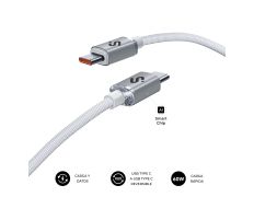 CABLE OPTIMUS 60W USB-C/USB-C 2 M BLANCO SUBBLIM