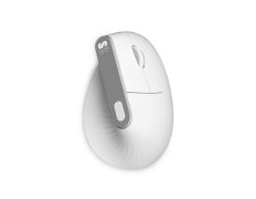 Ratón Óptico Blanco Dual Nature Vertical Ergo con Doble Batería de Subblim