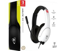 TURTLE BEACH  AIRLITE FIT WIRED GAMING HEADSET BLACK & WHITE (NEGRO/BLANCO)