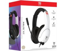 TURTLE BEACH AIRLITE FIT WIRED GAMING HEADSET BLACK & WHITE (NEGRO & BLANCO) (SWITCH/OLED/LITE)