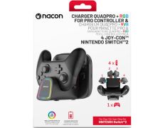 NACON CHARGING DOCK FOR 2 PAIRS OF JOY-CON + 1 PRO CONTROLLER