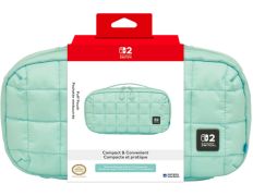 HORI PUFF POUCH TURQUOISE (FUNDA ACOLCHADA TURQUESA)