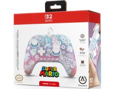 POWER A ADVANTAGE WIRED CONTROLLER SUPER MARIO MUSHROOM KINGDOM