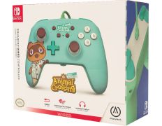 POWER A ENHANCED WIRED CONTROLLER ANIMAL CROSSING TOM NOOK