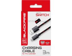 BLACKFIRE CHARGING CABLE PARA MANDO PRO CONTROLLER ( SWITCH 2 / OLED )