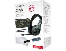 BIGBEN ESSENTIAL PACK 6 IN 1 CAMO (FUNDA/2 PROTEC PANTALLA/HEADSET/CAJA JUEGOS/2 CORREAS) (LITE/OLED