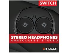 INDECA AURICULARES STEREO HEADPHONES  PLEGABLES