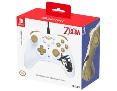 HORIPAD TURBO WIRED CONTROLLER THE LEGEND OF ZELDA WHITE/GOLD(BLANCO/DORADO) (SWITCH/OLED)