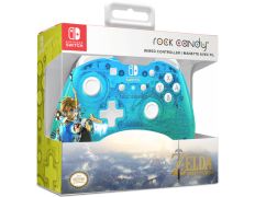 PDP ROCK CANDY WIRED CONTROLLER ZELDA BREATH OF THE WILD BLUE (AZUL) ( SWITCH 2 )