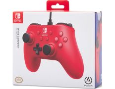 POWER A WIRED CONTROLLER RASPBERRY RED (ROJO FRAMBUESA)