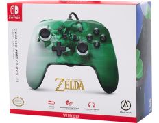 POWER A ENHANCED WIRED CONTROLLER  THE LEGEND OF ZELDA HEROIC LINK