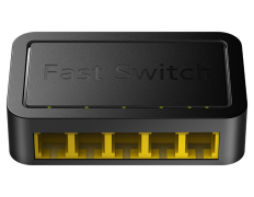 SWITCH 5 PUERTOS 10/100 CUDY FS105D