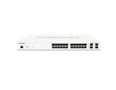 Switch Gestionable Fortinet FS-124E-POE L2+ 24xGE RJ45 12xPOE MAX 185W 4xGE SFP 256 MB DDR3 MONTAJE